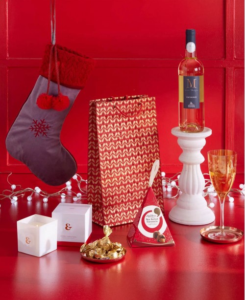 Festive Thank You (white wine) <br/>(Christmas Hamper)