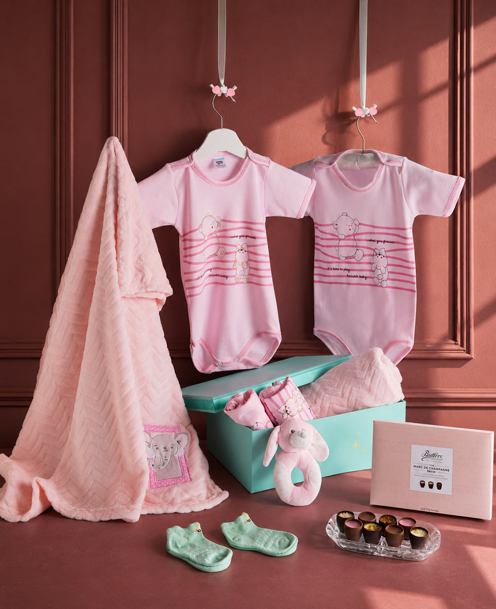 Hello Baby Girl Gift Hamper
