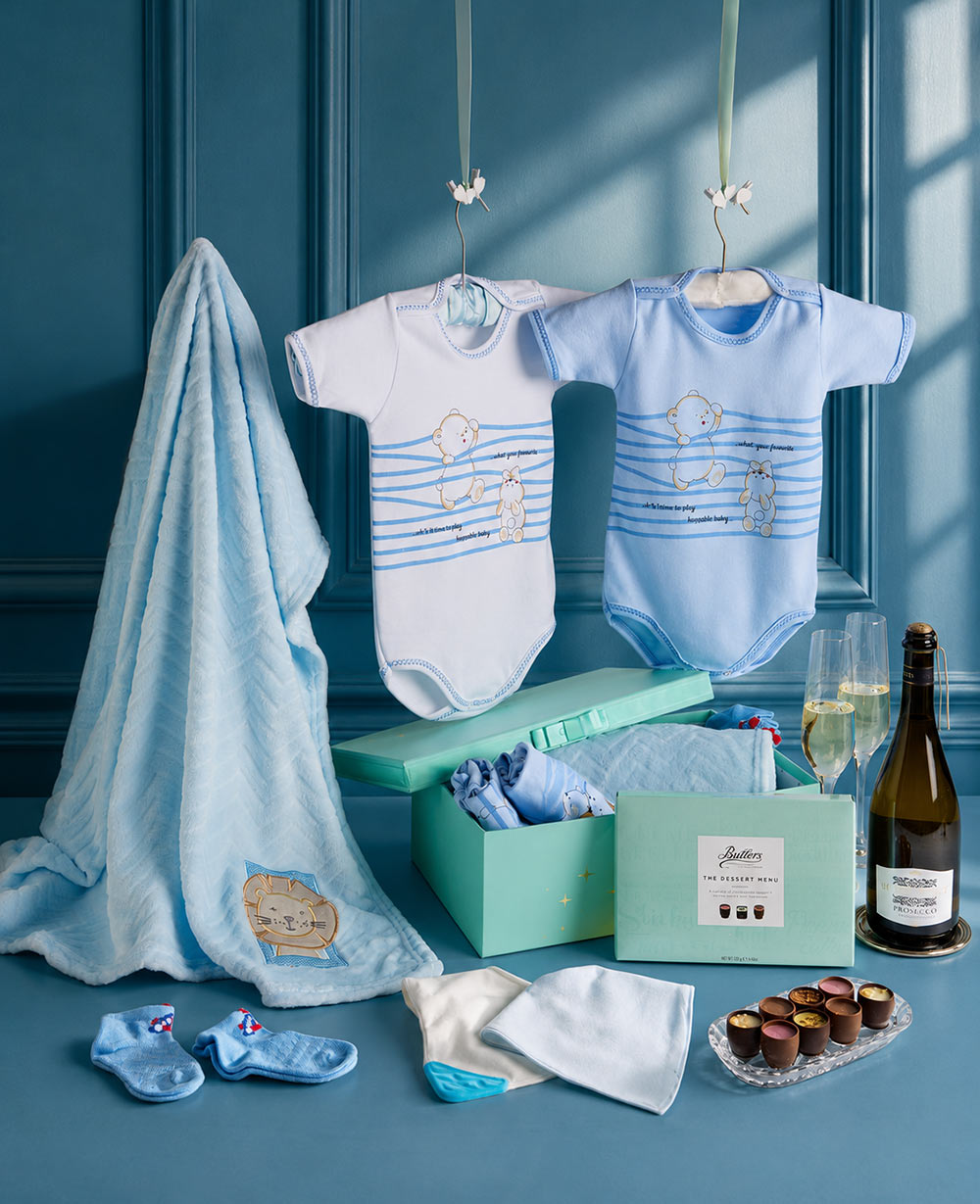 The Baby Boy Celebration Gift Hamper<br/>(Corporate Gifts) The Baby Boy Celebration Gift Hamper<br/>(Corporate Gifts)